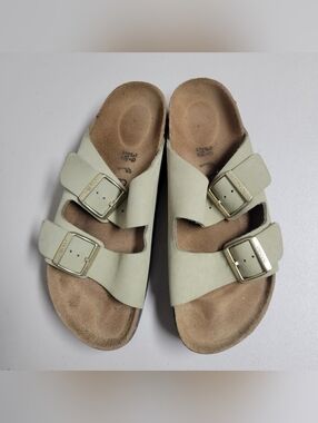 Birkenstock Arizona Papillio Flex Platform Sandals Size L8-M6.